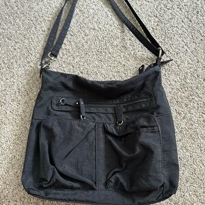 Black MultiSac Women's Shoulder Bag